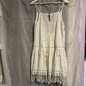 Drop Waist Boho Dress